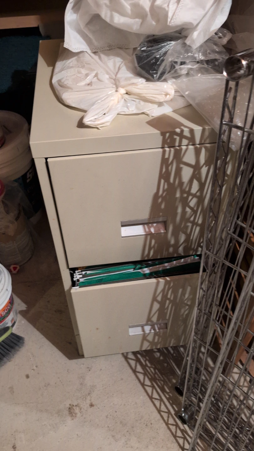 2-Drawer Metal Filing Cabinet - photo 2