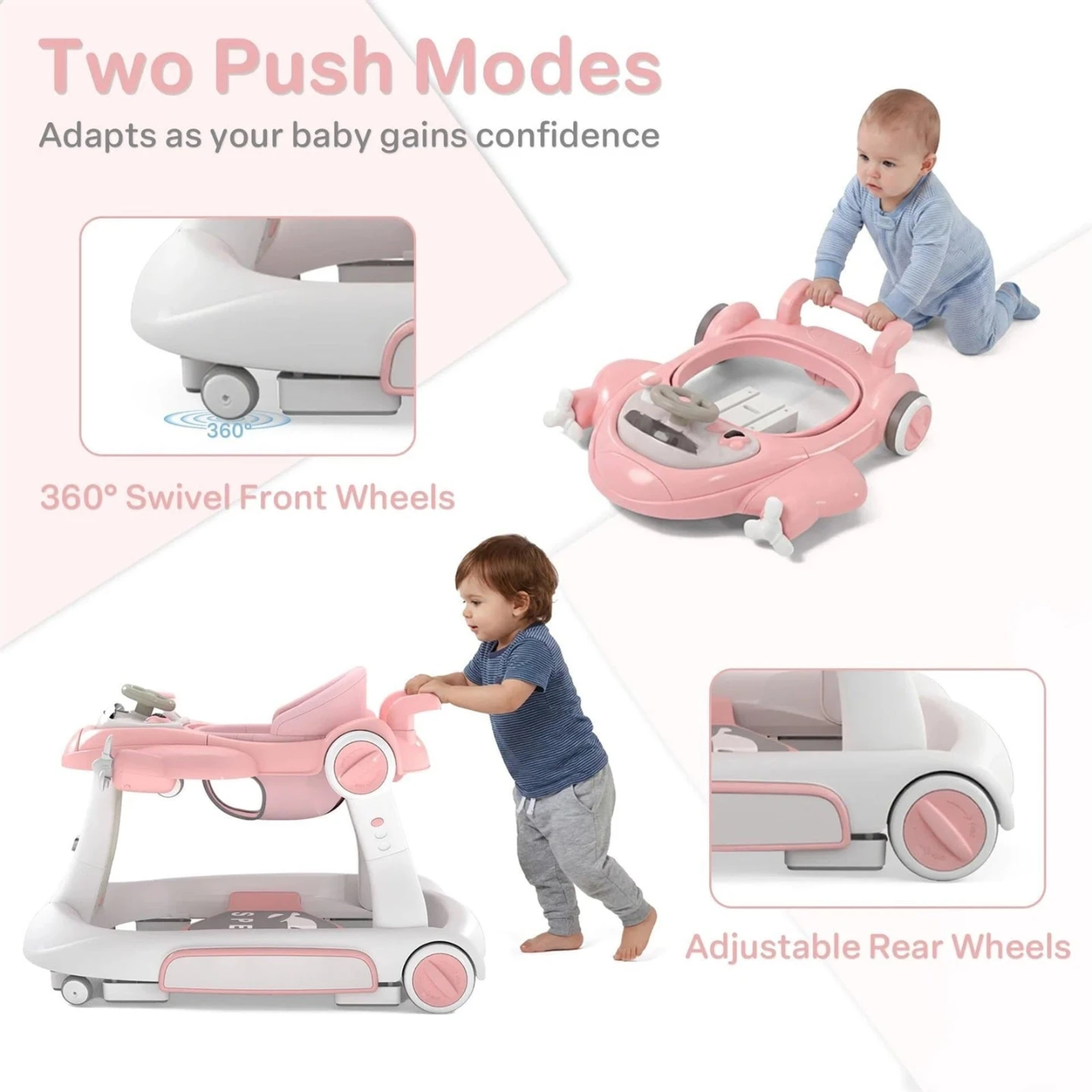 Baby Walker with Airplane Design - photo 4