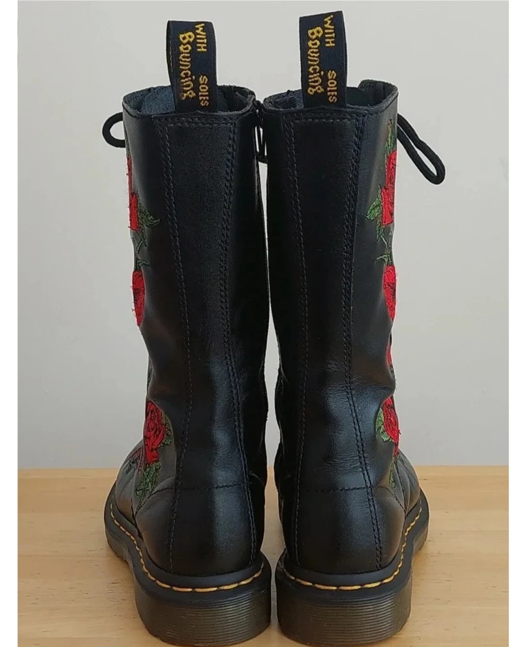Dr. Martens Rose Embroidered Boots - photo 3