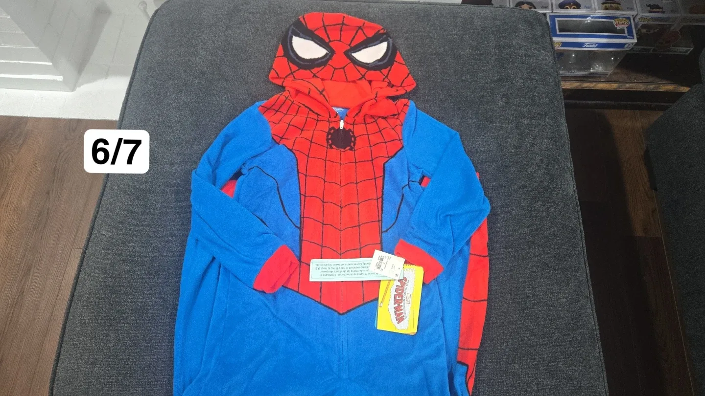 Kids Spiderman Fleece Pajamas