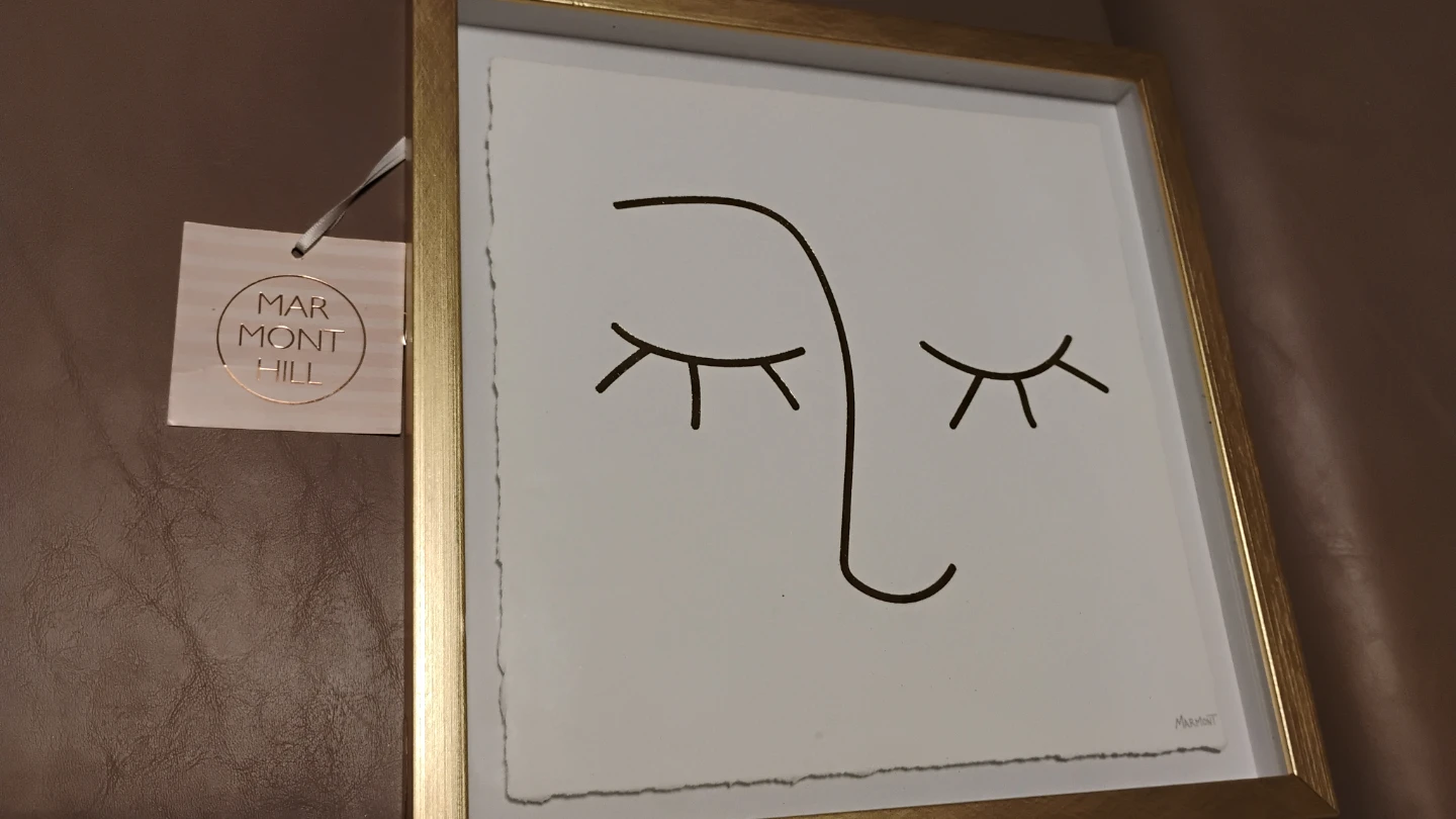 Marmont Hill Framed "Just A Face" Wall Art - photo 2
