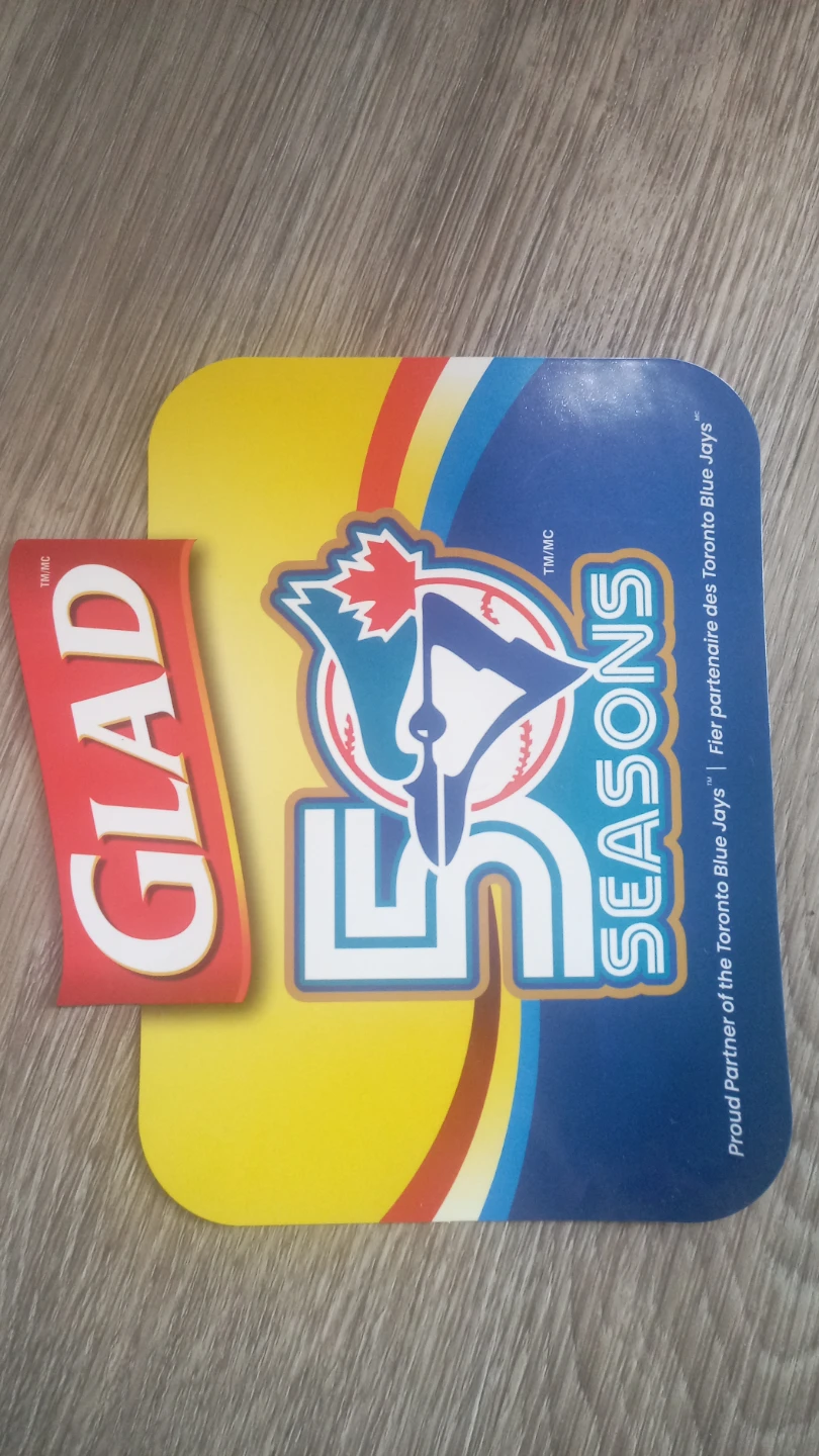 Glad sticker