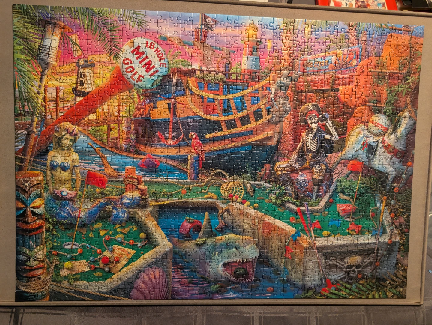 Like New Ravensburger 1000 piece puzzle - photo 2