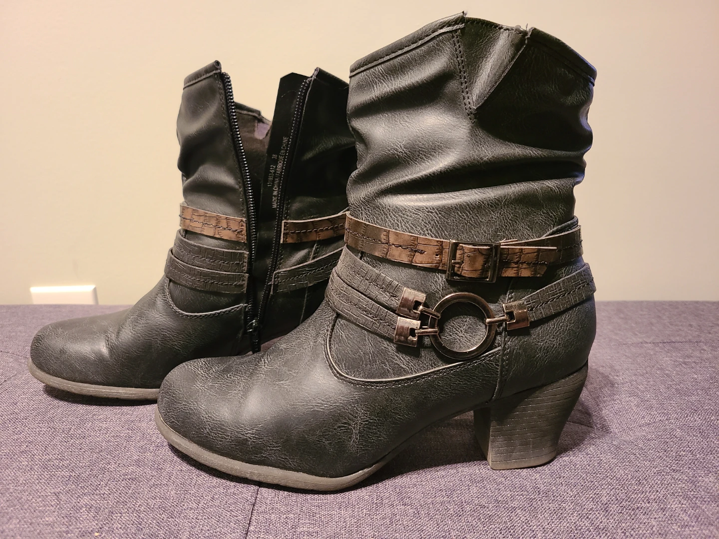 Alberto Black Boots - European Size 38 - photo 2
