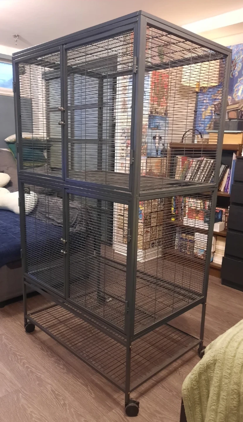 Critter Nation double level animal cage