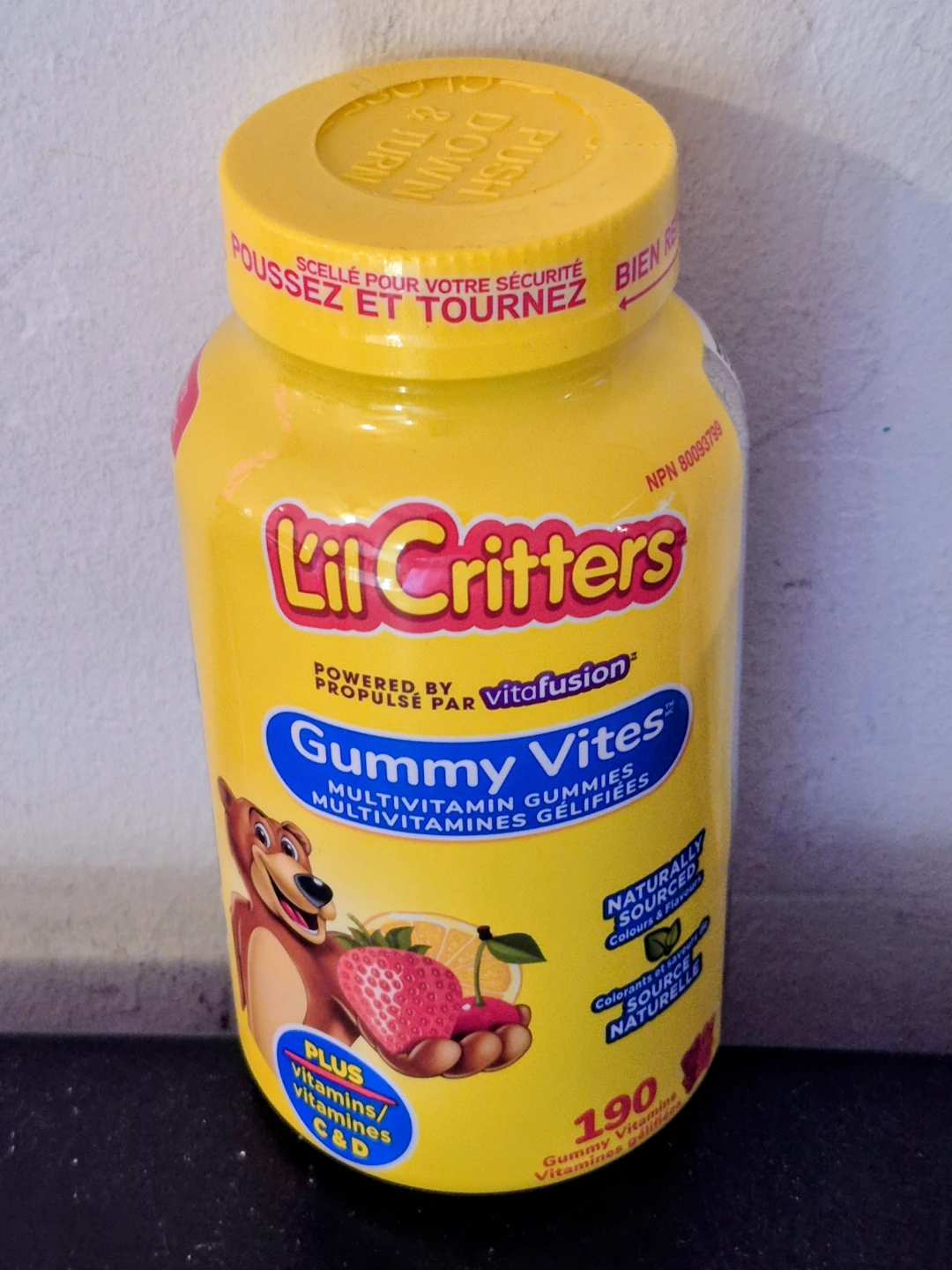BNIB)L'il Critters Gummy Vites Multivitamin Gummies