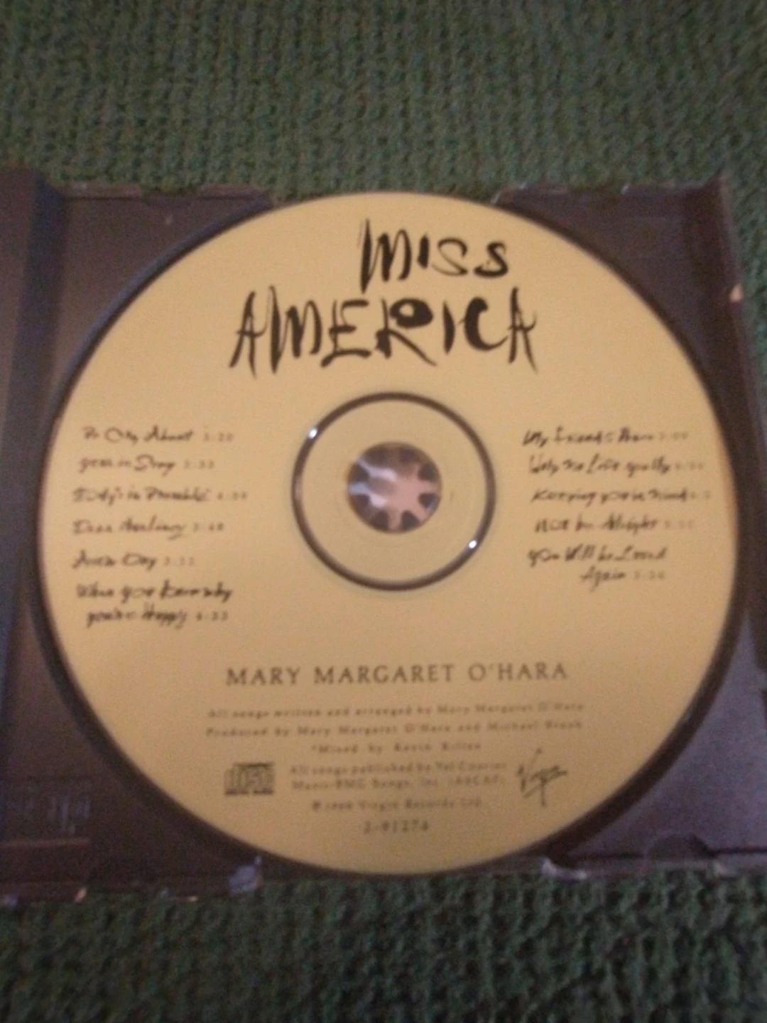 Mary Margaret O'Hara Miss America CD 1989 - photo 4