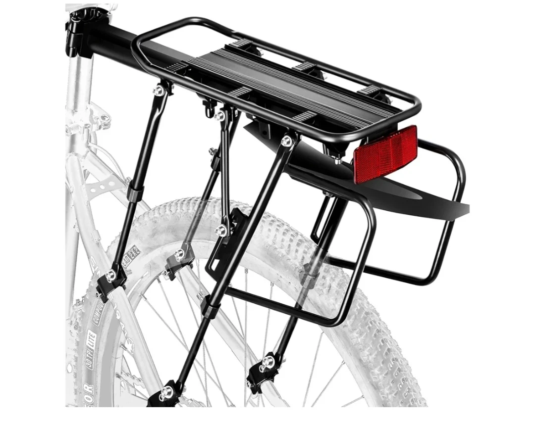 Bike Cargo Rack with B-Soul Rear Rack Storage Bag - photo 3