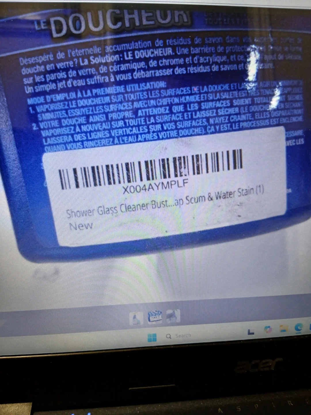 Surf-Pro Shower Buster Glass Cleaner - photo 2
