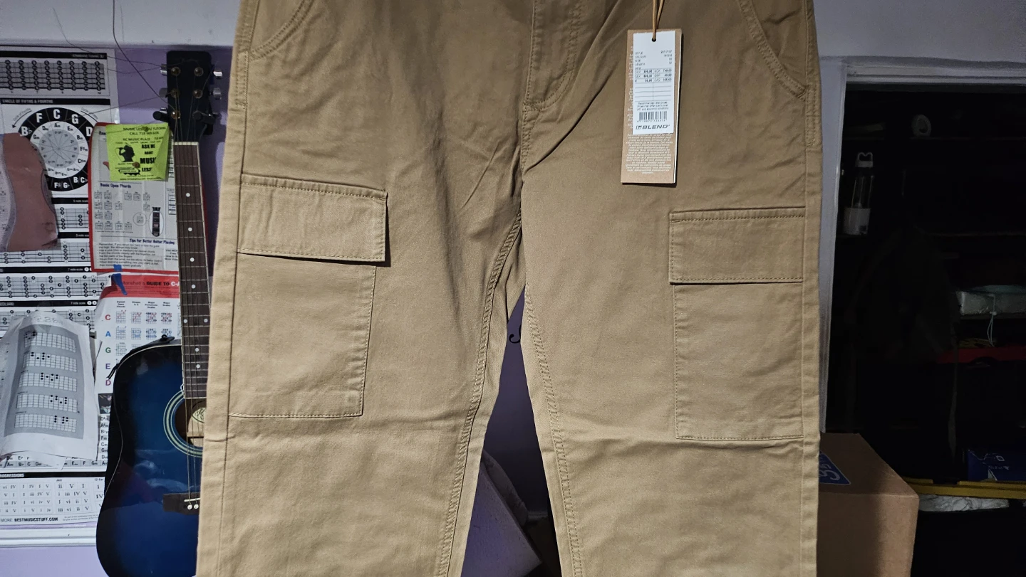 Blend Cargo Pants Tan - photo 3