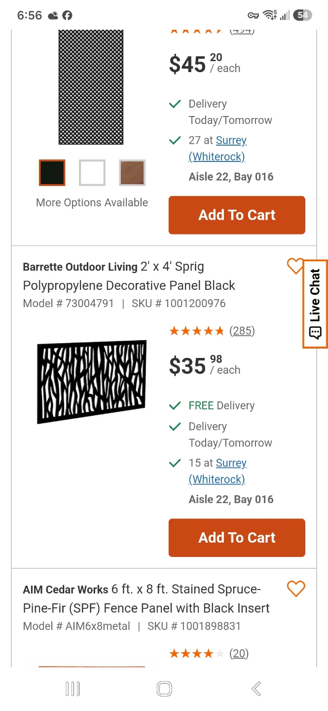Barrette Outdoor Living Decorative Fence Panels - photo 4
