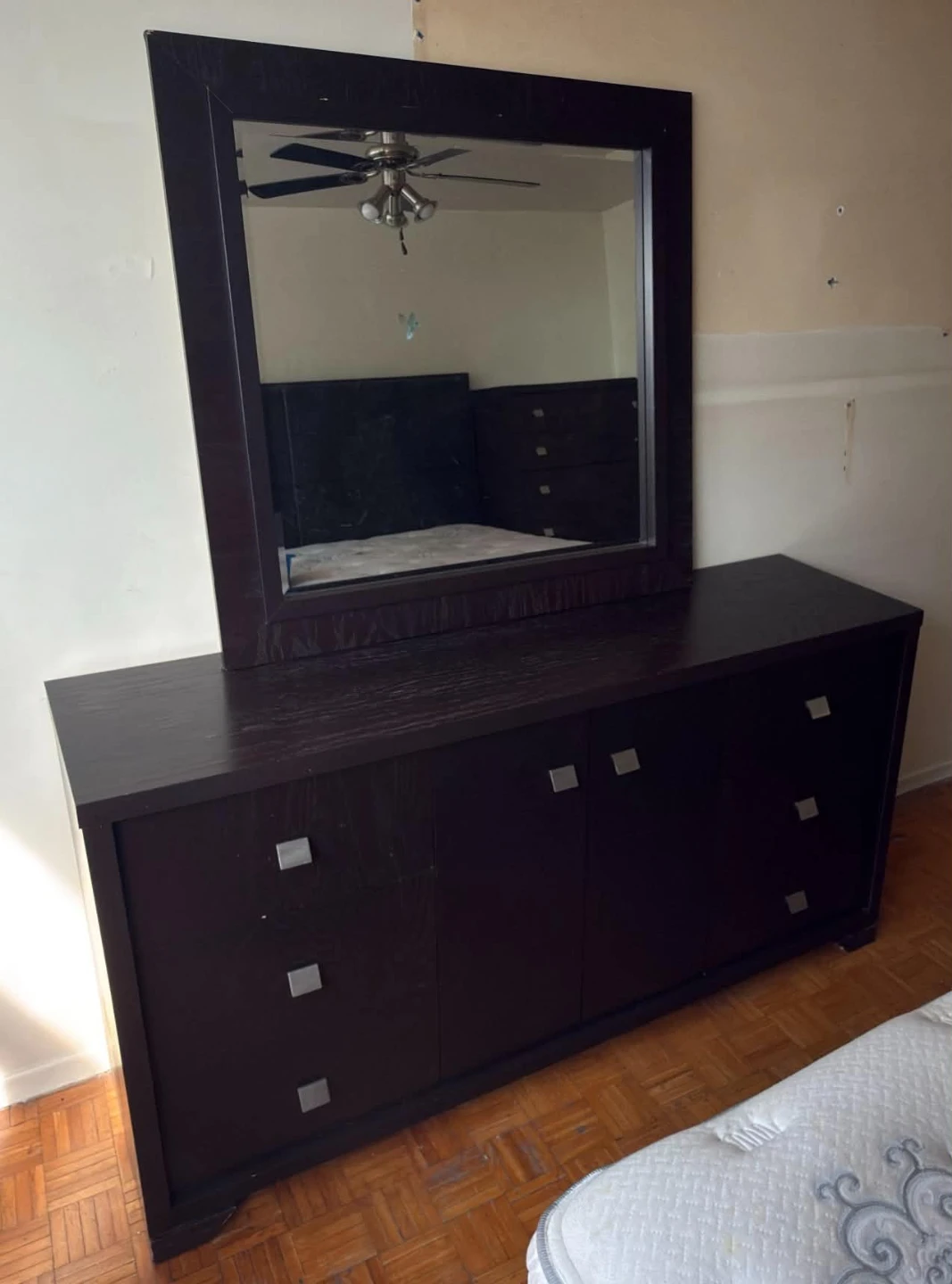 Dark Brown Bedroom Furniture Set - photo 2