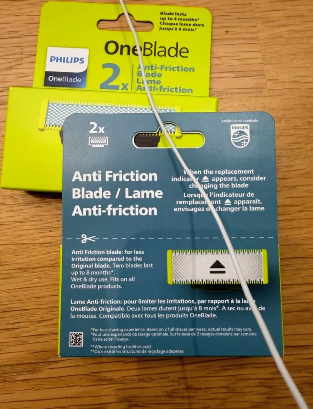 NEW OneBlade Anti-Friction 2-Blade PACK - photo 2