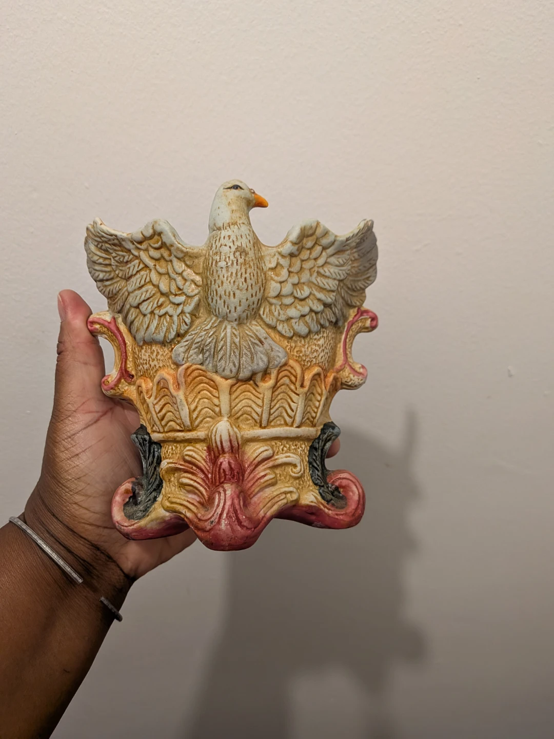 Vintage Ceramic Dove Planter - photo 4