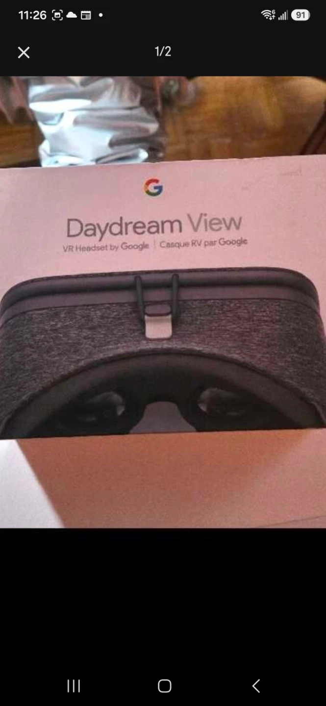 Daydream view