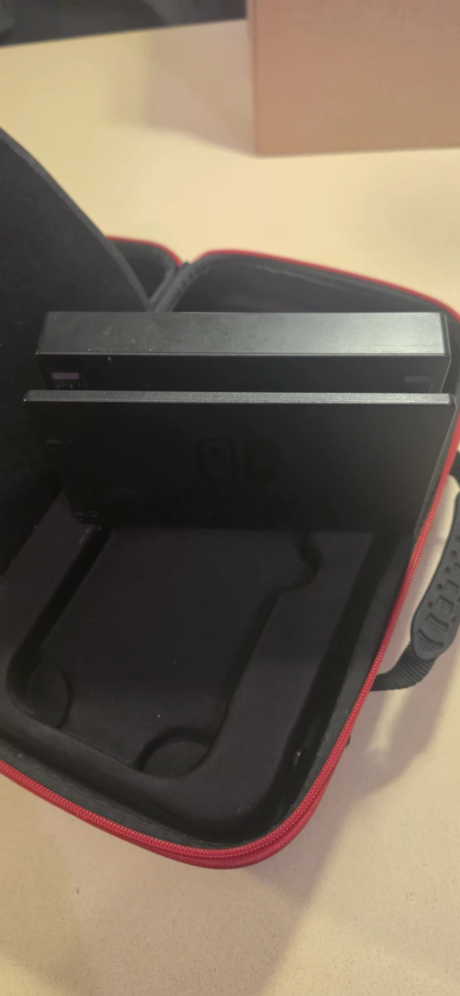 Nintendo Switch Dock, Controller,  games and carry case - photo 3