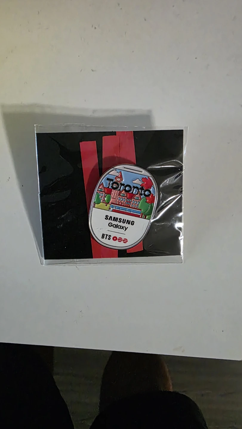 Samsung Galaxy BTS Toronto City Pin