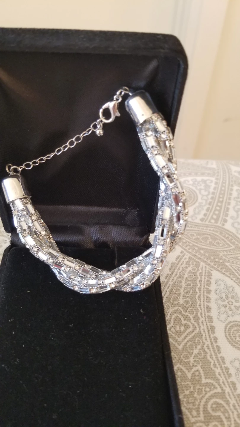 Long Earring and Silver Bracelet - photo 4
