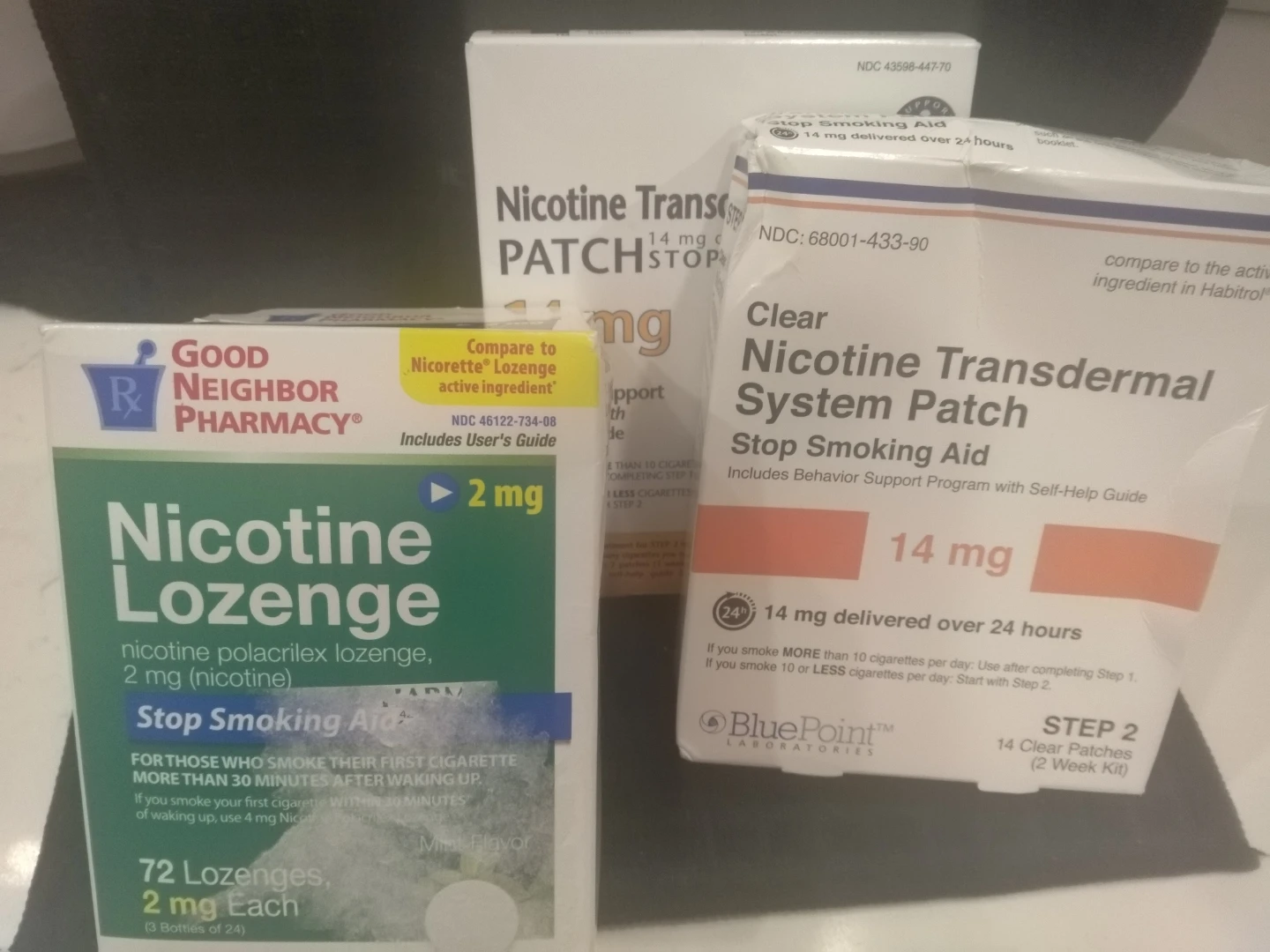 Nicotine Lozenges&BluePoint Patches