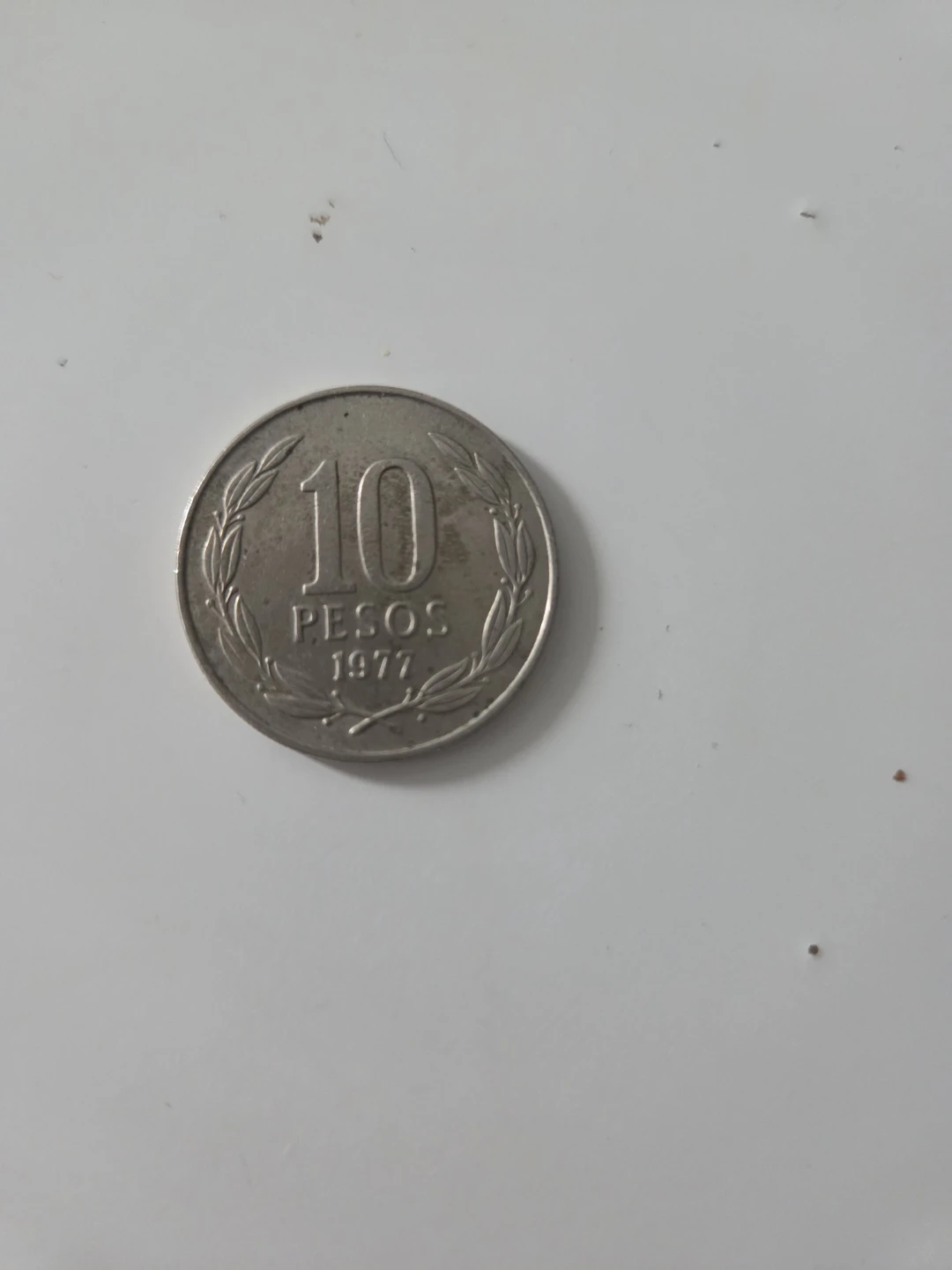 1977 Chilean 10 Pesos Coin - photo 5