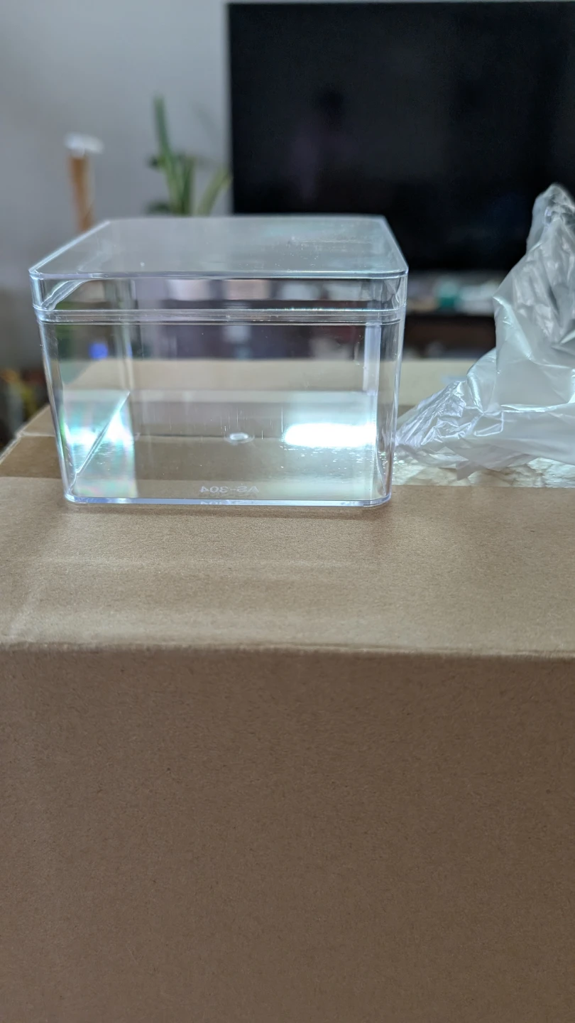 Clear Plastic Storage Container