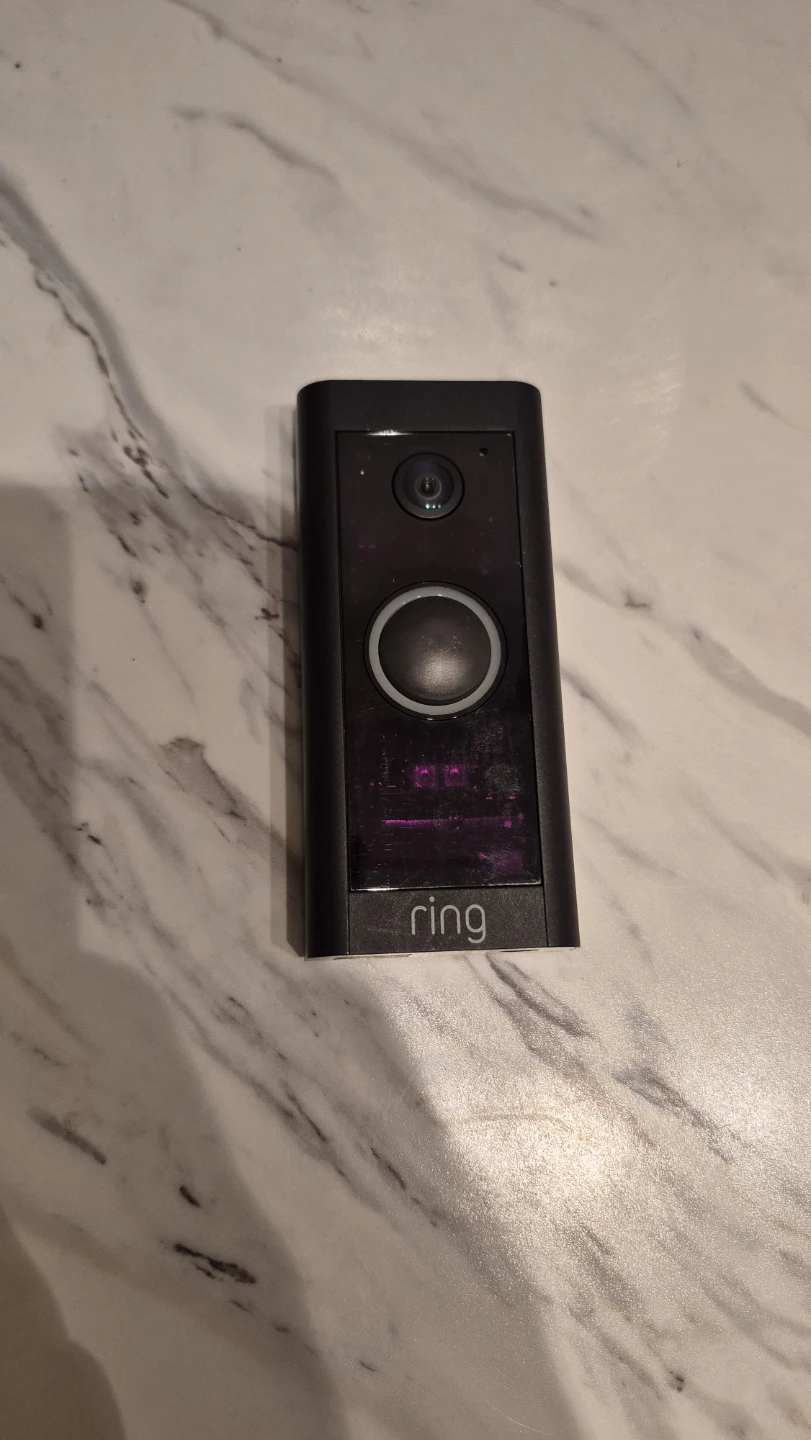 Ring Video Doorbell Wired – Great Condition + Box - photo 2