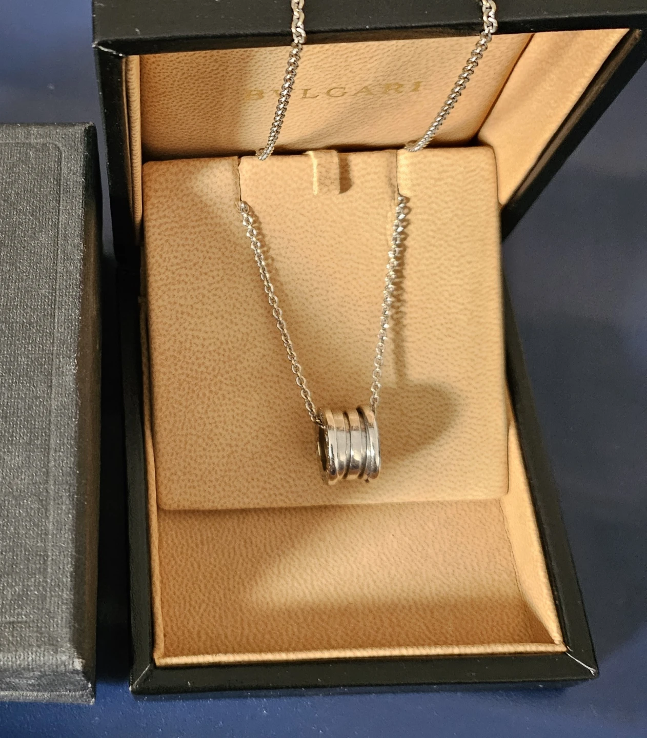 Bvlgari b zero1 white gold necklace