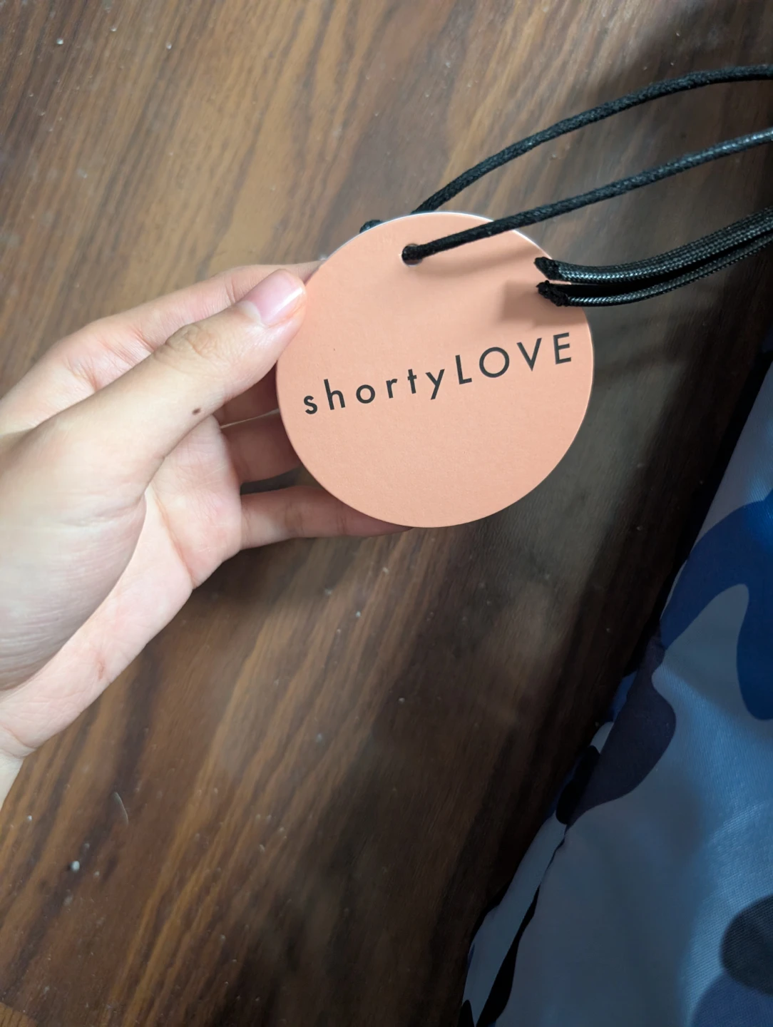 shortyLOVE Blue Camo Tote Bag - photo 2
