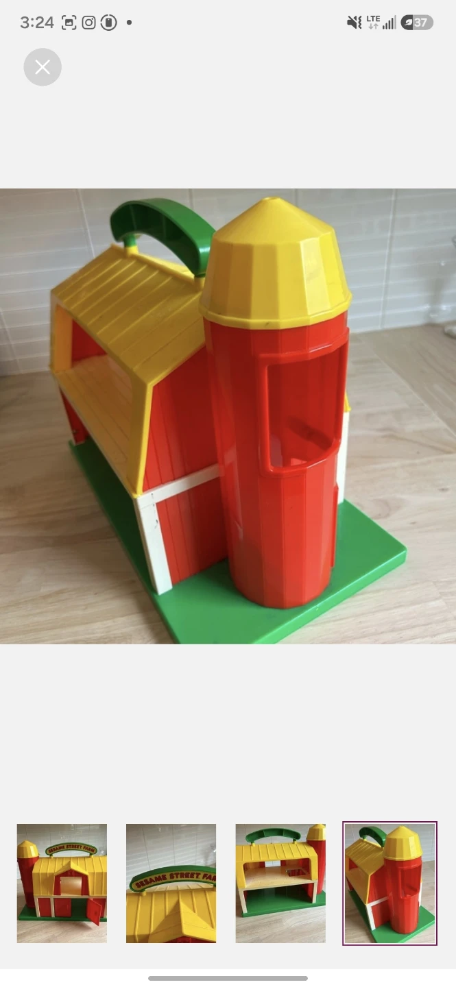 Vintage Sesame Street Farm Playset - photo 4