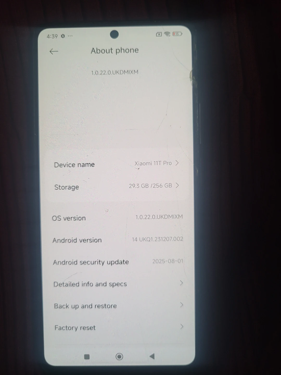 Xiaomi 11T Pro 256GB Smartphone