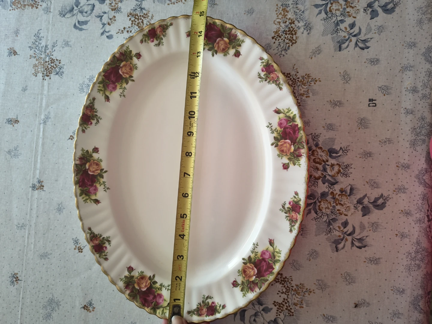 Royal Albert Old Country Roses Serving Platter - photo 3