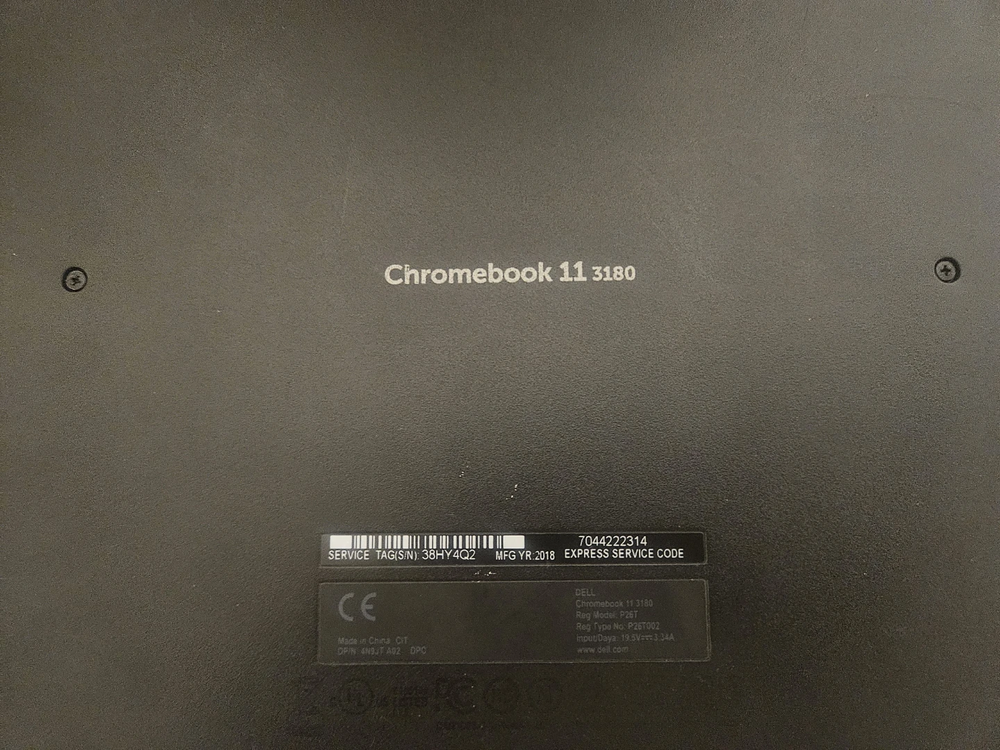 Dell Chromebook 11 (3180) – Works w/ USB Keyboard – $40 - photo 4