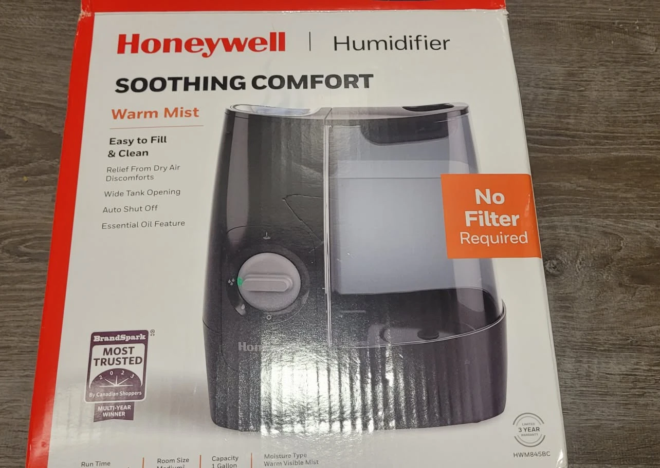Honeywell Warm Mist Humidifier HWM845BC