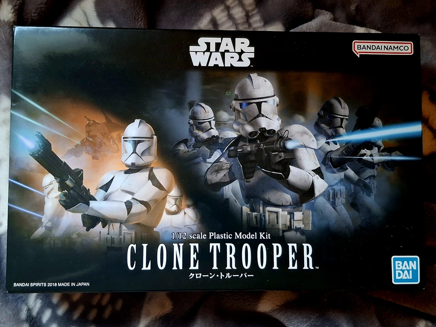 Bandai Star Wars Clone Trooper 1/12 Plastic Model Kit