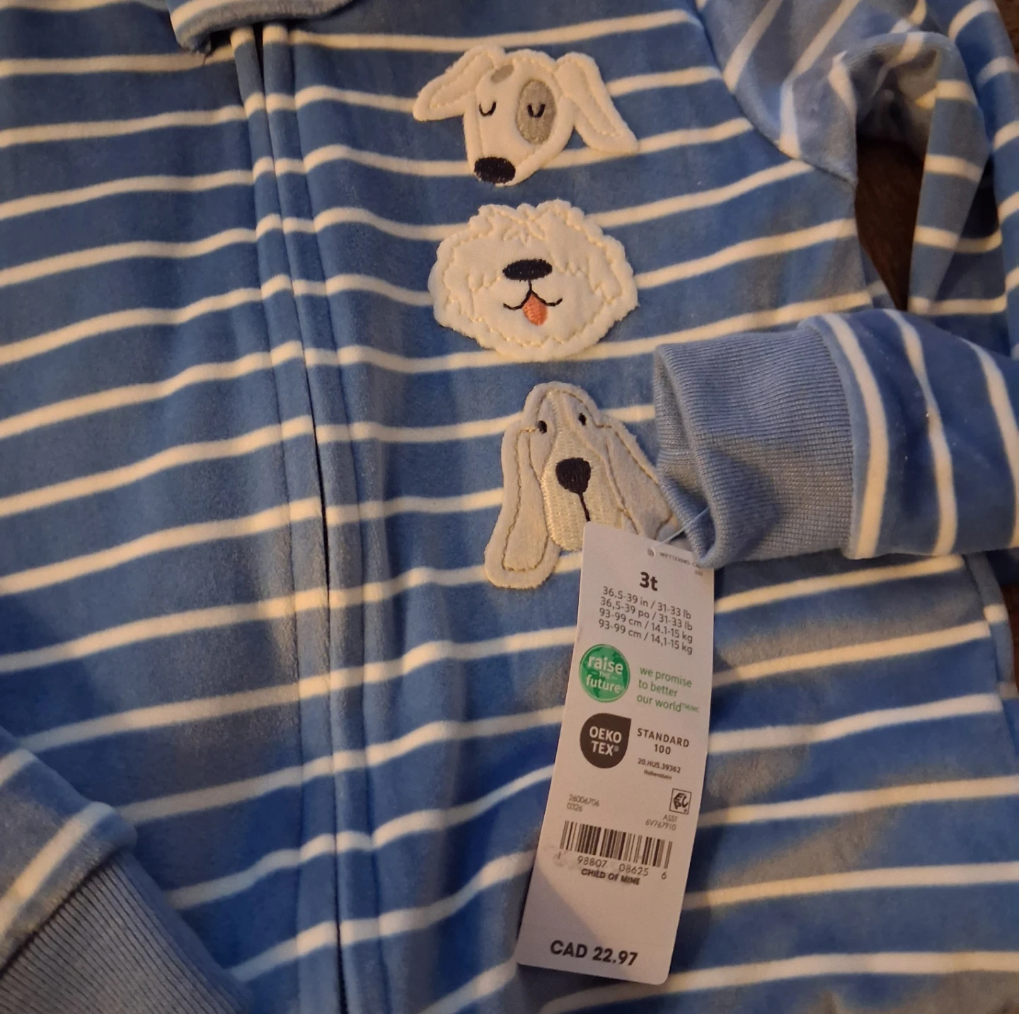 Carter's Child of Mine Fleece Sleeper - 3T - photo 4