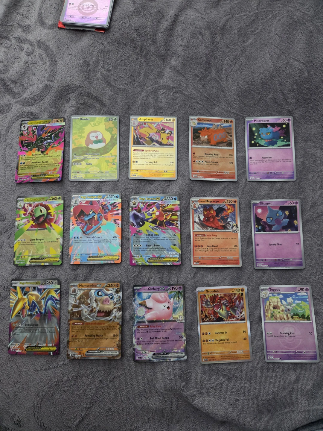 Assorted Pokemon Trading Card Collection