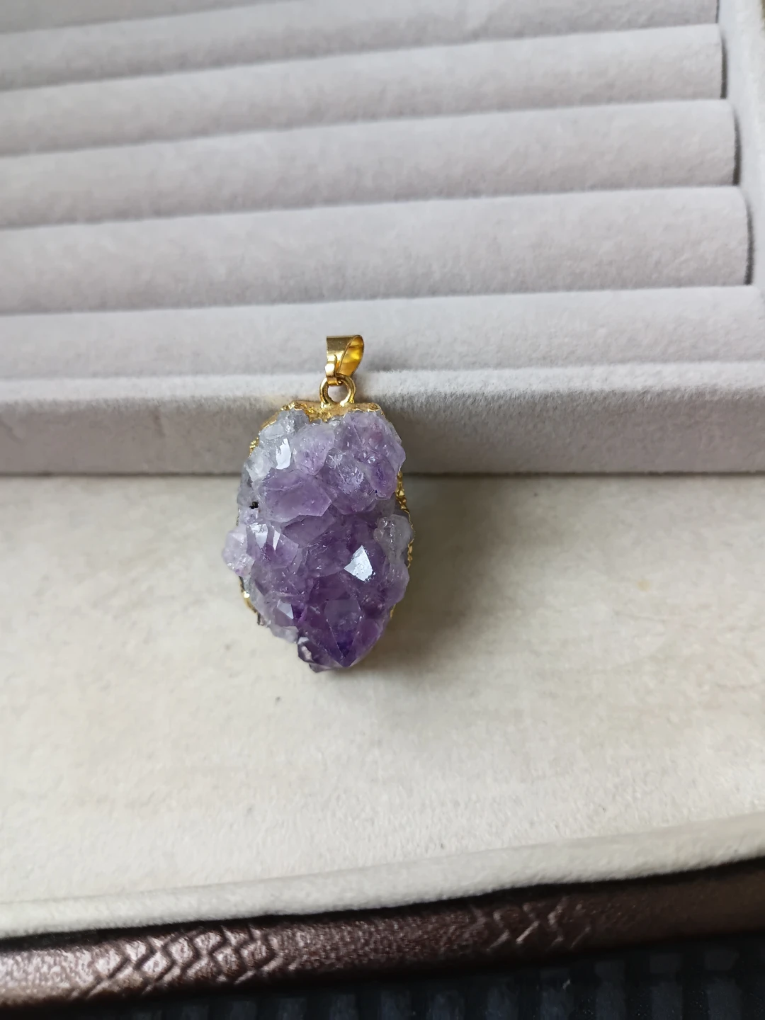 Amethyst Crystal Pendant