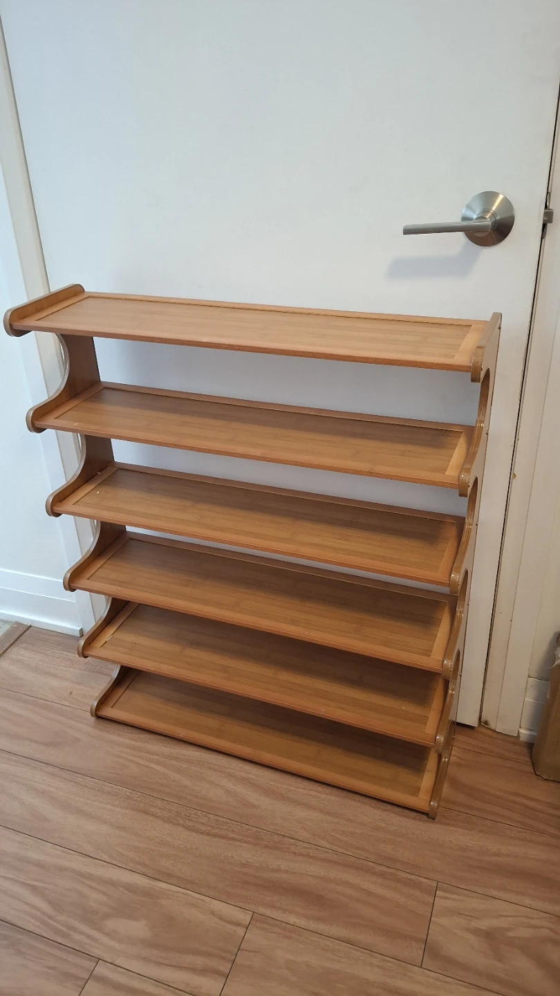 Small 5-Tier Shoe Rack (68x19x82cm) 🔥 - photo 5