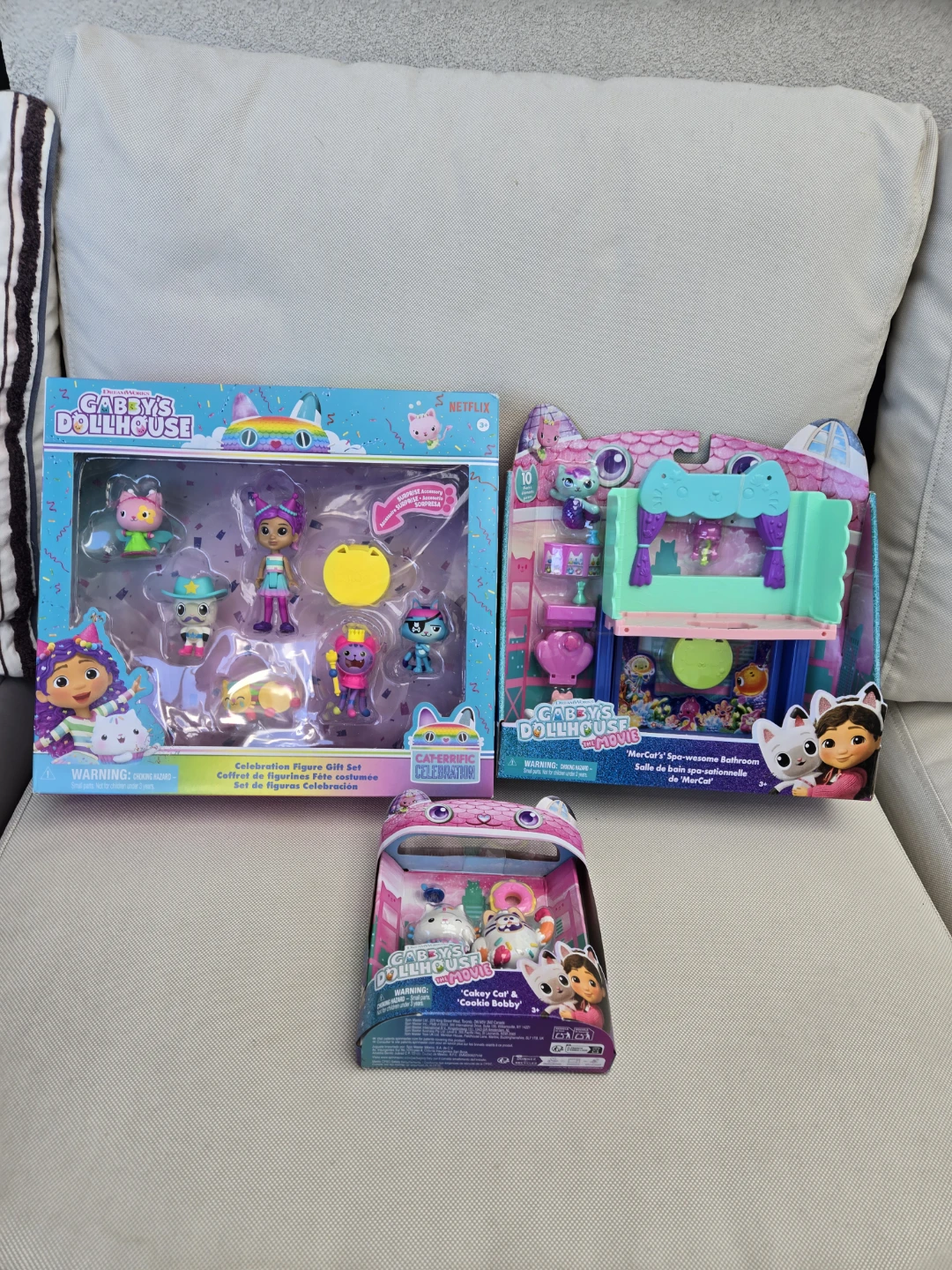 3 brand new gabby s dollhouse toys - photo 3