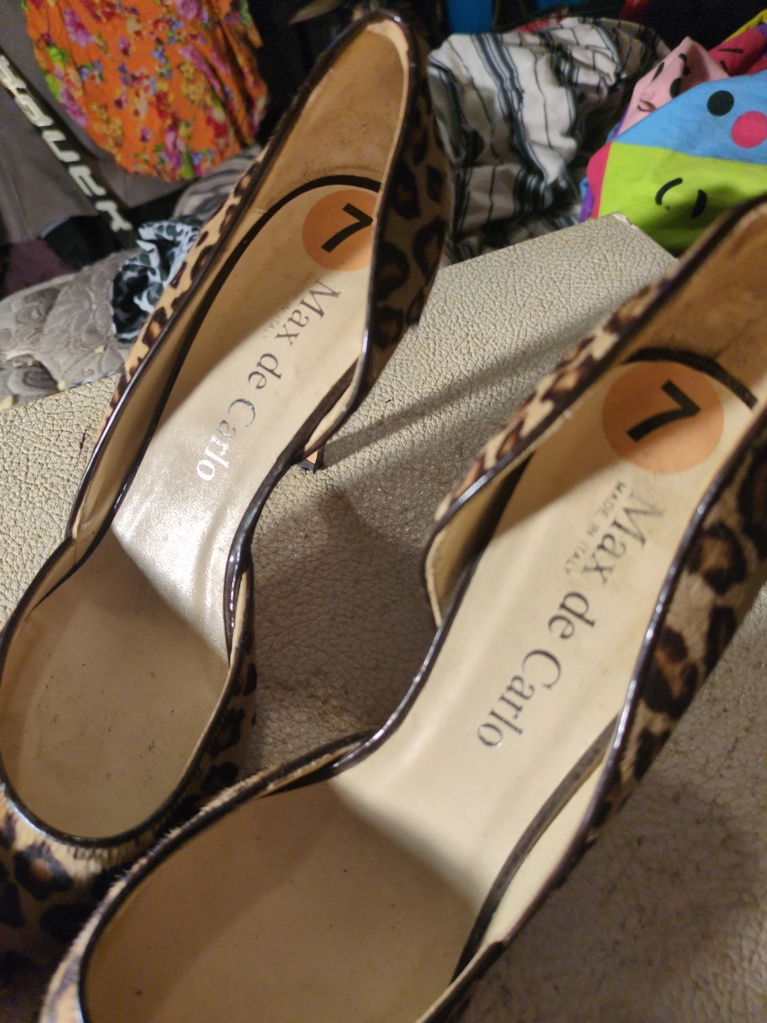 Max de Carlo Leopard Print Heels - photo 5