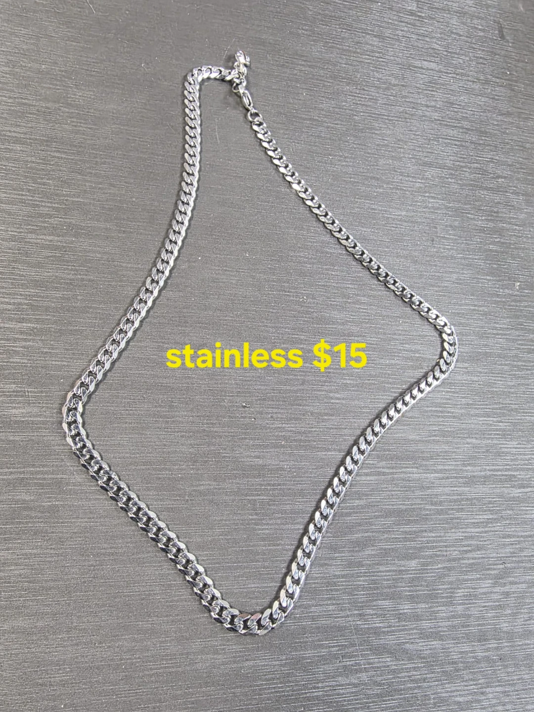Stainless Steel Cuban Link Chain