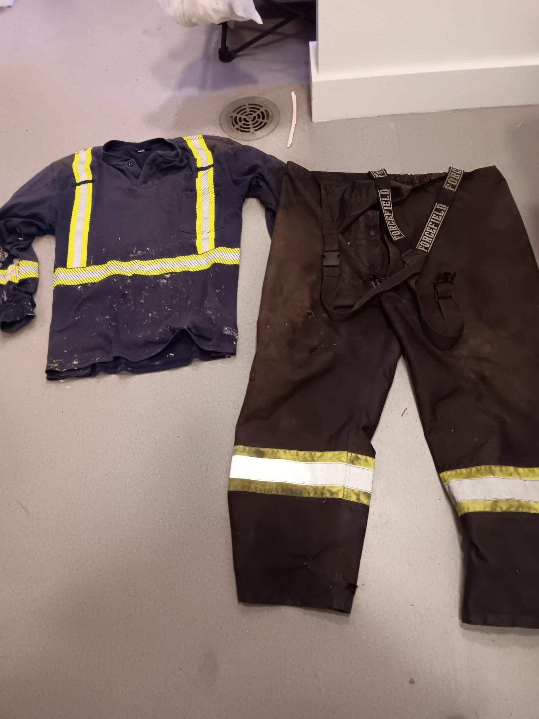 Atlas Workwear FR Shirt and Bib Overalls XL