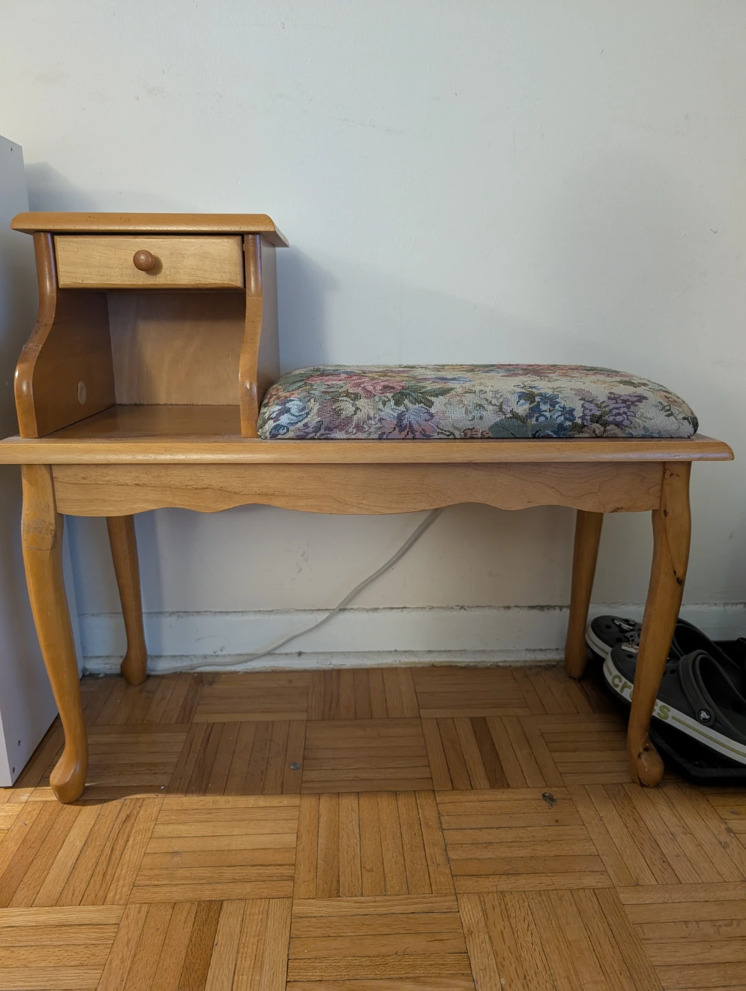 Vintage Telephone Bench