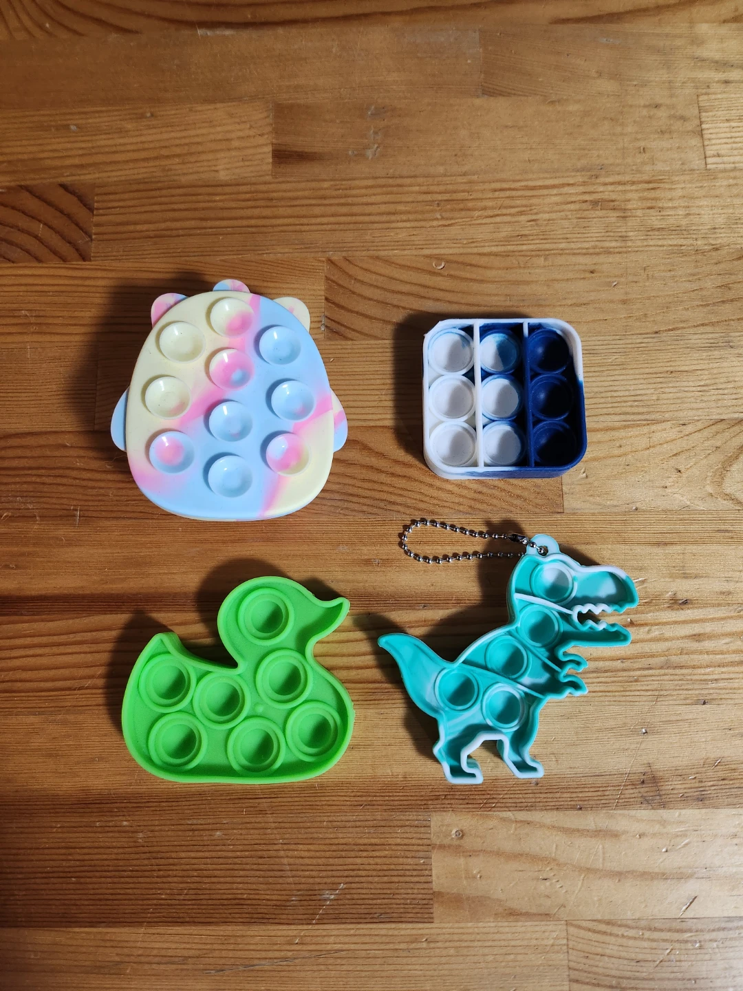 Pop-It Fidget Toy Set- (4-Piece) 🏈 - photo 2