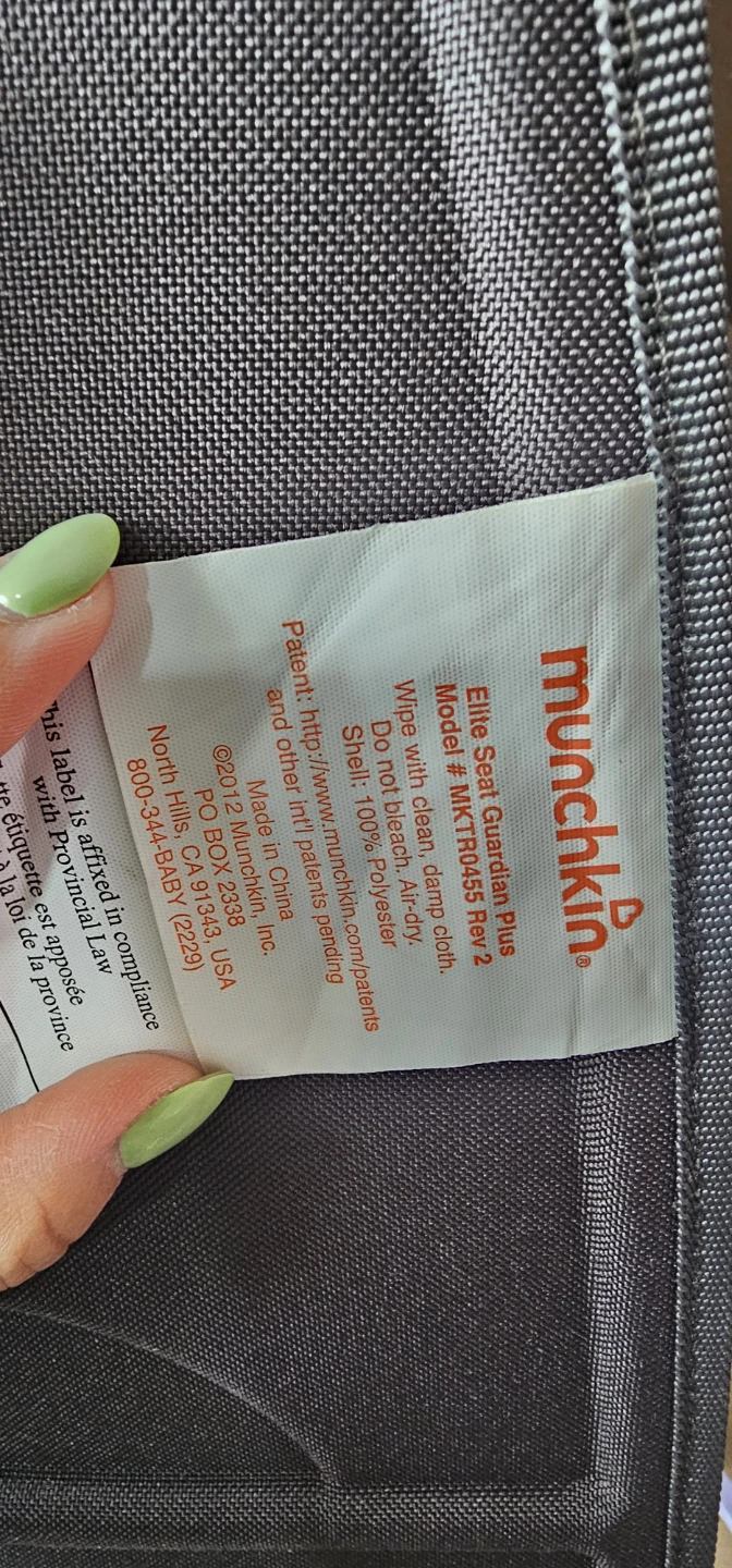 Munchkin Elite Seat Guardian Plus Car Seat Protector - photo 2