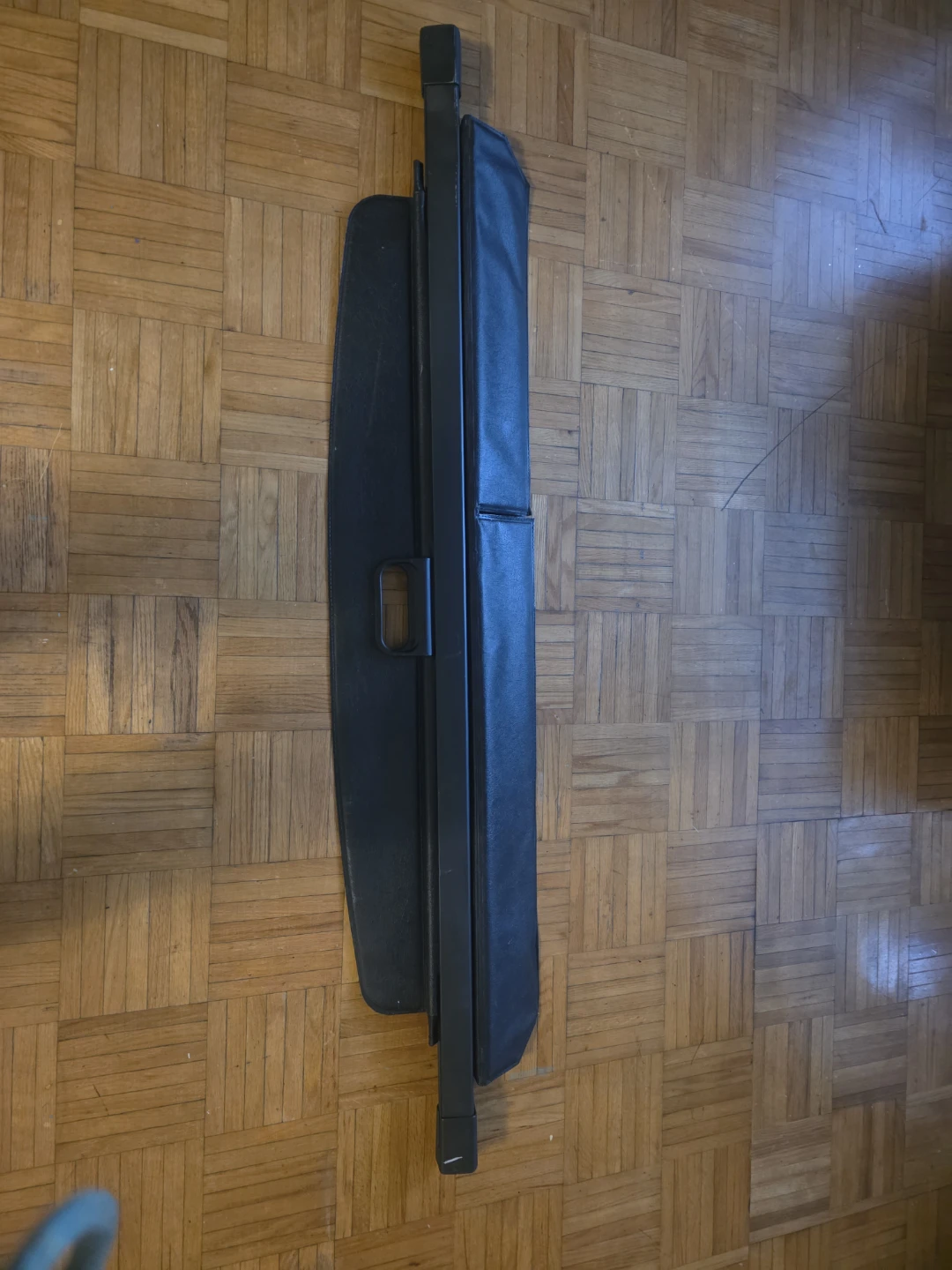 Black Cargo Cover Trunk Shade