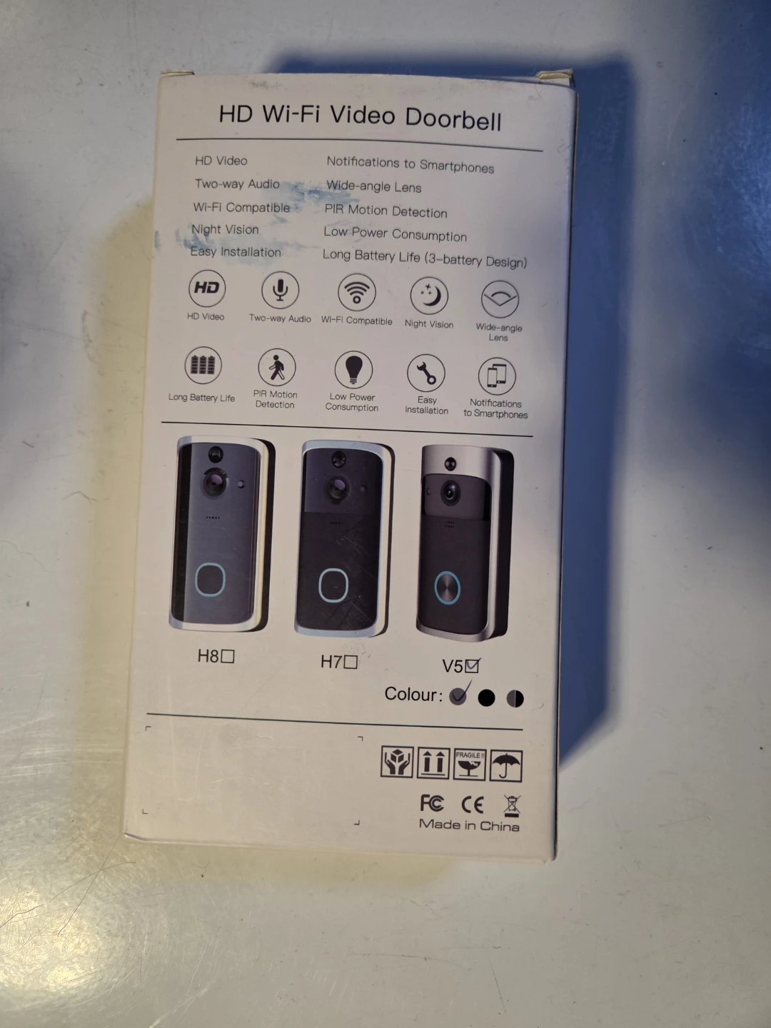 V5 Wi-Fi HD Video Doorbell - photo 2