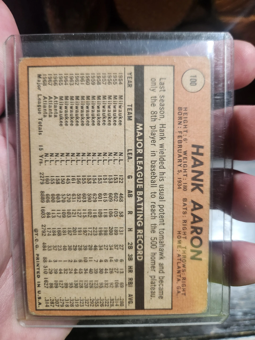 Vintage Baseball Star Lot (5 Cards) - - photo 2
