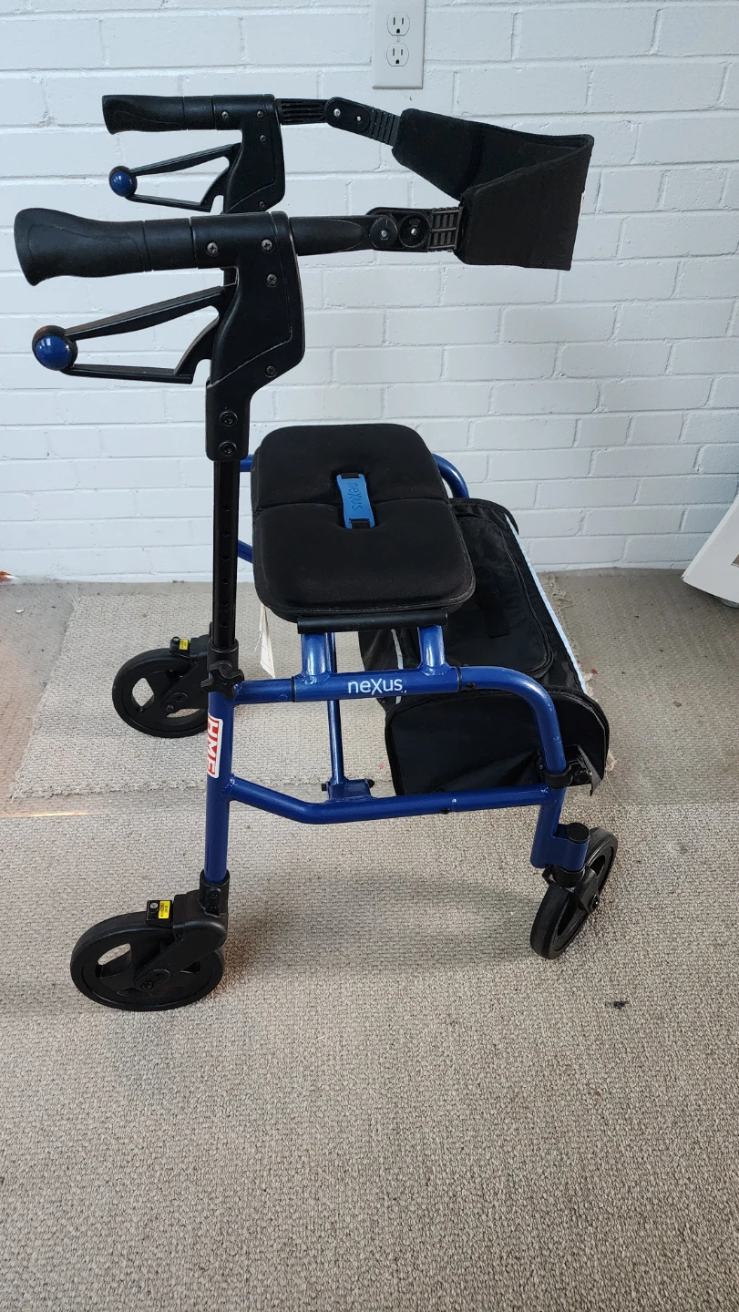 Nexus 3 Rollator – Lightweight Cable-Free Walker - photo 2