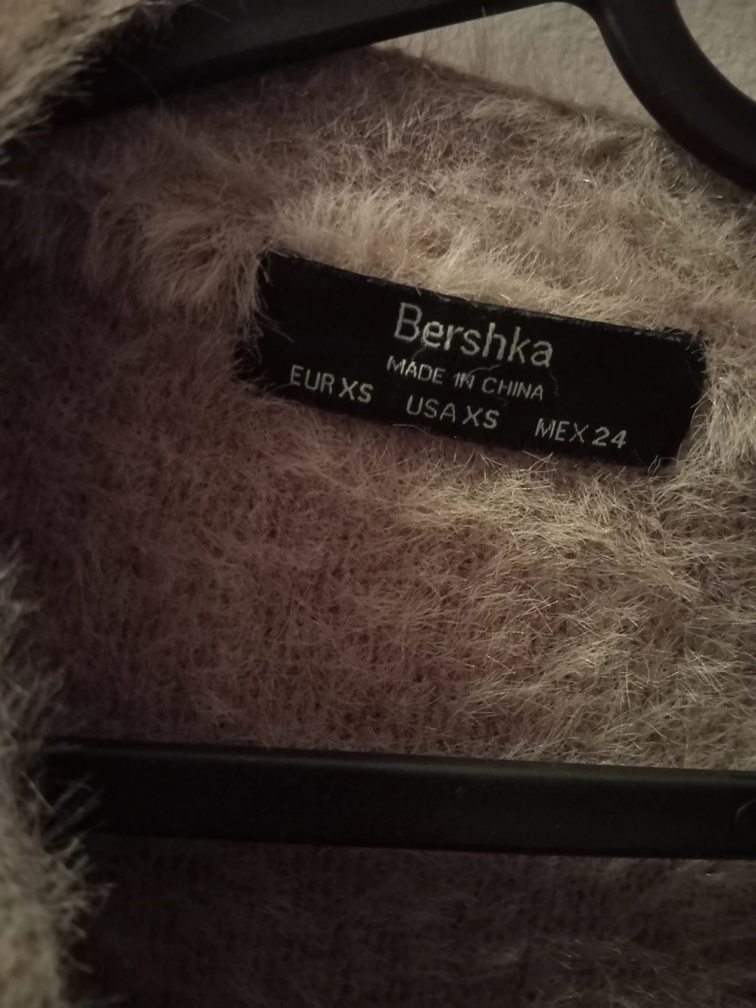 Bershka fuzzy button-up cardigan - XS - photo 4